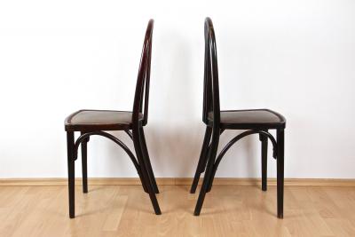  Thonet 19th Century Art Nouveau Thonet Chairs by J Hoffmann 1st edition CZ ca 1906
