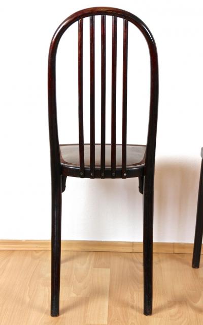  Thonet 19th Century Art Nouveau Thonet Chairs by J Hoffmann 1st edition CZ ca 1906