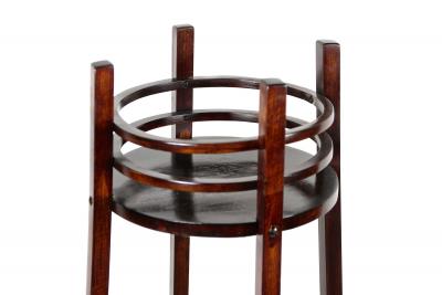  Thonet 20th Century Art Nouveau Bentwood Pedestal by THONET Mod 9531 AT ca 1906