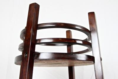  Thonet 20th Century Art Nouveau Bentwood Pedestal by THONET Mod 9531 AT ca 1906