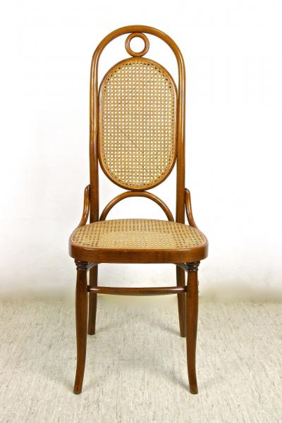  Thonet 20th Century Art Nouveau Thonet Seating Set 4 Chairs With Table AT circa 1915