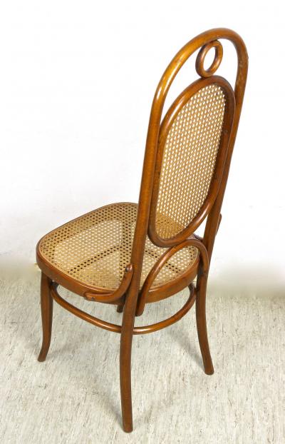 Thonet 20th Century Art Nouveau Thonet Seating Set 4 Chairs With Table AT circa 1915
