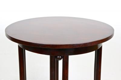  Thonet 20th Century Thonet Side Table Fledermaus Design Josef Hoffmann AT ca 1906