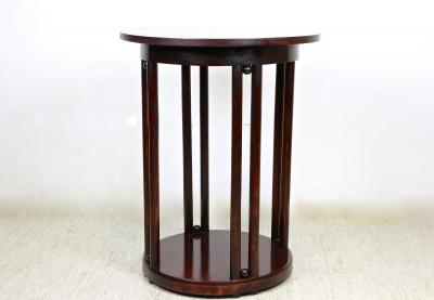  Thonet 20th Century Thonet Side Table Fledermaus Design Josef Hoffmann AT ca 1906