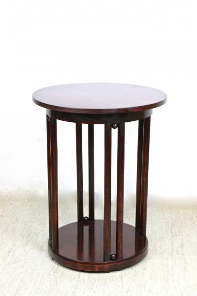  Thonet 20th Century Thonet Side Table Fledermaus Design Josef Hoffmann AT ca 1906