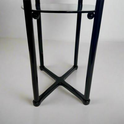  Thonet A Pair of Vienna Secessionist Oval Two tier Side Tables by Josef Hoffmann 1905