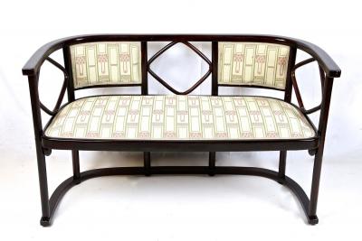 Thonet Art Nouveau Thonet Bentwood Salon Suite by Josef Hoffmann Austria ca 1905