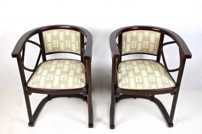 Thonet Art Nouveau Thonet Bentwood Salon Suite by Josef Hoffmann Austria ca 1905