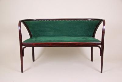 Thonet Art Nouveau Thonet Bentwood Seating Salon Suite by M Kammerer AT ca 1910