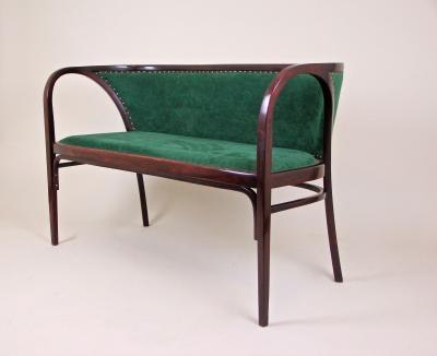 Thonet Art Nouveau Thonet Bentwood Seating Salon Suite by M Kammerer AT ca 1910