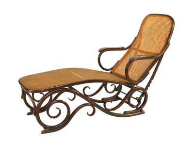  Thonet Austrian Bentwood Beech Chaise