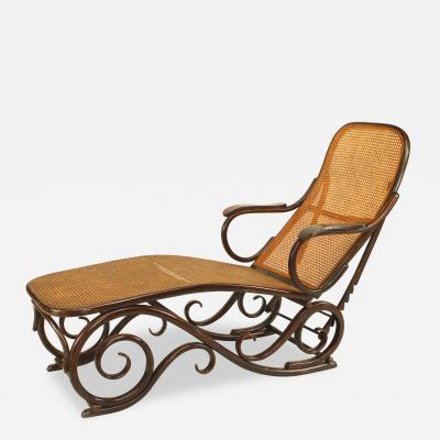  Thonet Austrian Bentwood Beech Chaise