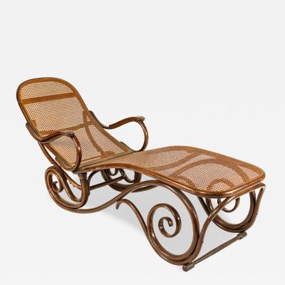  Thonet Bentwood Thonet Style Scroll Design Chaise