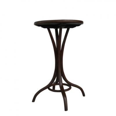  Thonet Early Thonet Pedestal Table with Cork Top