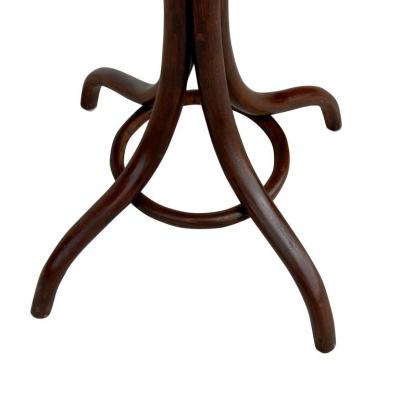  Thonet Early Thonet Pedestal Table with Cork Top