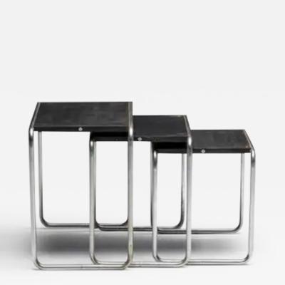  Thonet First Edition Side Tables by Marcel Breuer for Thonet Germany 1930s