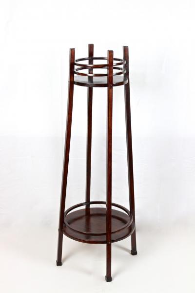  Thonet Thonet Bentwood Plant Stand Pedestal Mod 9531 Art Nouveau Austria circa 1915