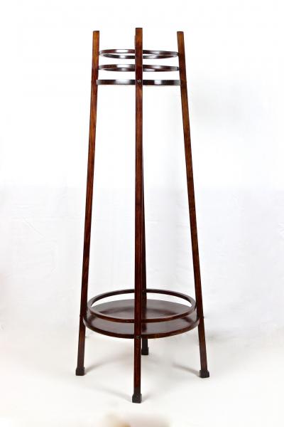  Thonet Thonet Bentwood Plant Stand Pedestal Mod 9531 Art Nouveau Austria circa 1915