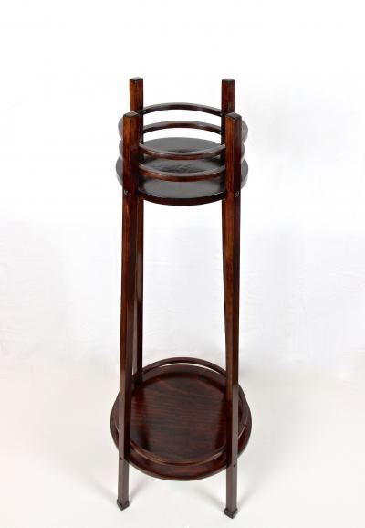  Thonet Thonet Bentwood Plant Stand Pedestal Mod 9531 Art Nouveau Austria circa 1915