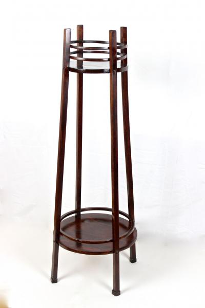  Thonet Thonet Bentwood Plant Stand Pedestal Mod 9531 Art Nouveau Austria circa 1915