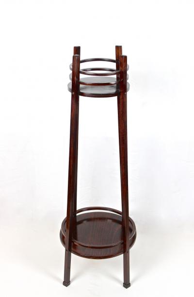  Thonet Thonet Bentwood Plant Stand Pedestal Mod 9531 Art Nouveau Austria circa 1915