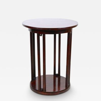  Thonet Thonet Bentwood Side Table Design by Josef Hoffmann Austria ca 1906