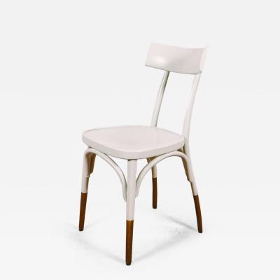  Thonet Thonet Czech White Chair by Hermann Czech
