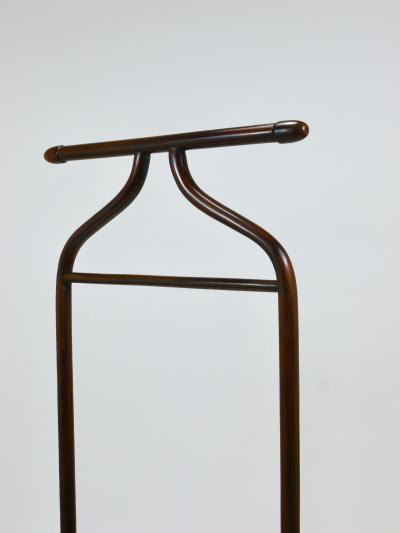 Thonet Thonet Vienna Art Deco Bentwood Clothing Valet Dressing Stand Austria 1920s