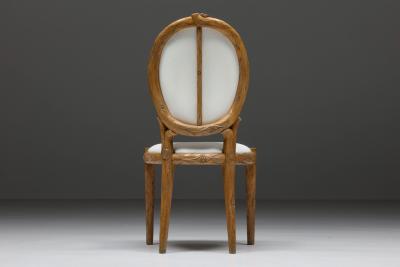  Thonet Thonet style Hand Carved Wooden Dining Chairs Mid Century Modern 1960s