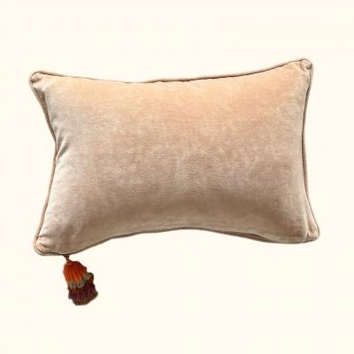  Threads Soft Goods Antique Crewel Embroidery Pillow 13x20 England 352b