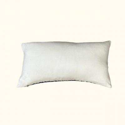  Threads Soft Goods Cotton Striped Floral Pillow 10 x 17 USA 414d