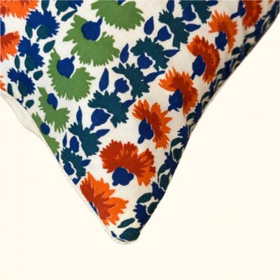  Threads Soft Goods Cotton Striped Floral Pillow 10 x 17 USA 414d