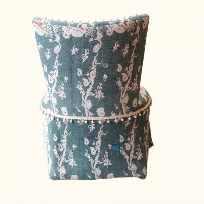  Threads Soft Goods Kantha Quilt Slipper Chair