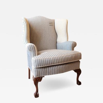  Threads Soft Goods The Ticking Wing Chair