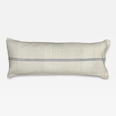 Threads Soft Goods Vintage Grain Sack Pillow 18x45 Hungary 462