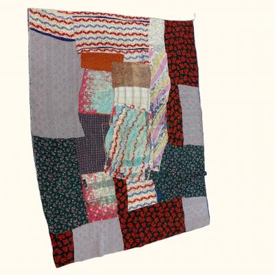 Threads Soft Goods Vintage Kantha Quilt