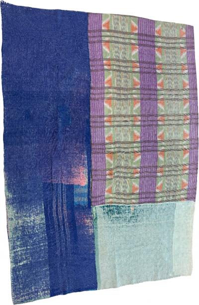 Threads Soft Goods Vintage Kantha Quilt