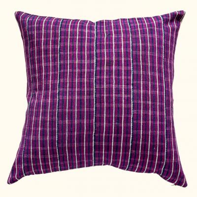  Threads Soft Goods Vintage Yoruba Woven Pillow 22x22 West Africa 303b