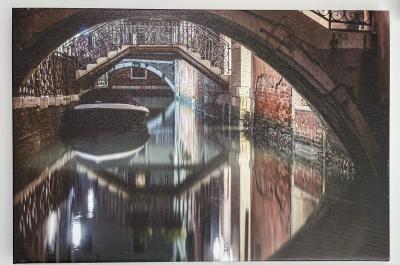  Three Bridges in Venice Photo on Canvas
