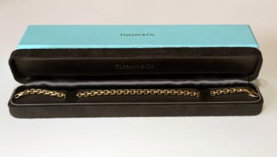  Tiffany Co 18K Gold Venetian Link Bracelet by Tiffany Co 