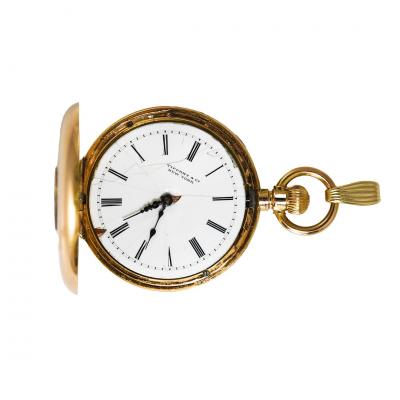  Tiffany Co 18K Yellow Gold Tiffany Co Pocket Watch