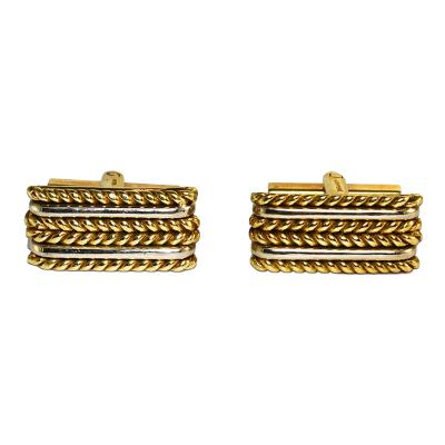  Tiffany Co 18K Yellow Gold Vintage Tiffany Co Cufflinks 20 4g