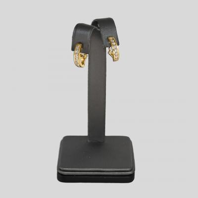  Tiffany Co 18K Yellow Gold Vintage Tiffany Co Diamond Earrings 0 65ct