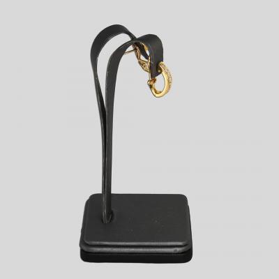  Tiffany Co 18K Yellow Gold Vintage Tiffany Co Diamond Earrings 0 65ct