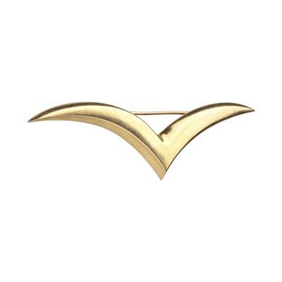 Tiffany Co 18kt Gold Large Seagull Brooch