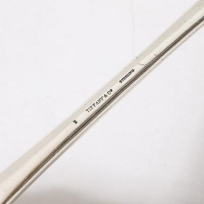  Tiffany Co Aesthetic Movement Tiffany Co Sterling Gold Washed Daisy Pattern Ladle