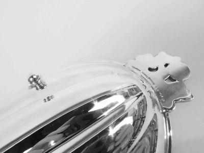  Tiffany Co American Modern Classic Sterling Silver Melon Bowl by Tiffany