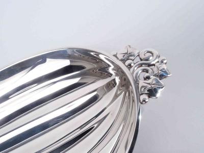  Tiffany Co American Modern Classic Sterling Silver Melon Bowl by Tiffany