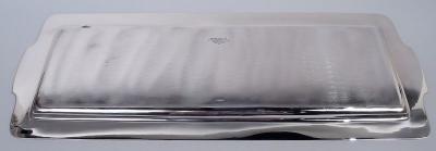 Tiffany Co Antique Tiffany American Art Deco Sterling Silver Bar Tray