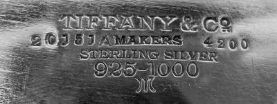  Tiffany Co Antique Tiffany American Art Deco Sterling Silver Nursery Tray